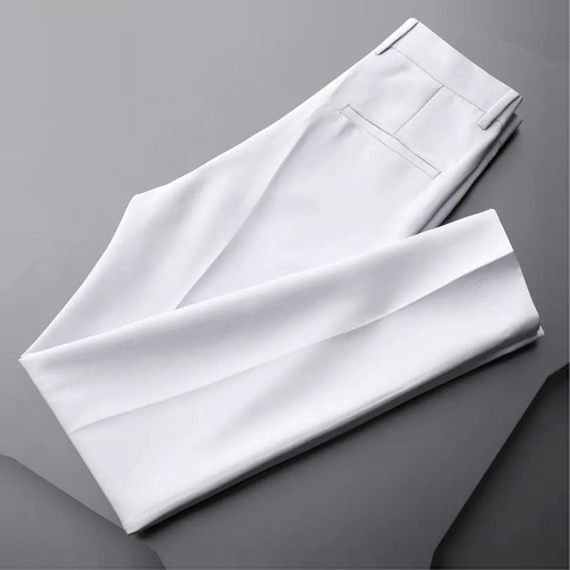 🔥Local Stock🔥 Men's Pants Slim Fit Korean Trousers Business Casual ...