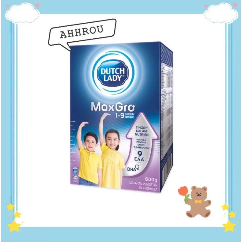 DUTCH LADY MAXGRO 1-9 TAHUN BIASA 600G | Shopee Malaysia