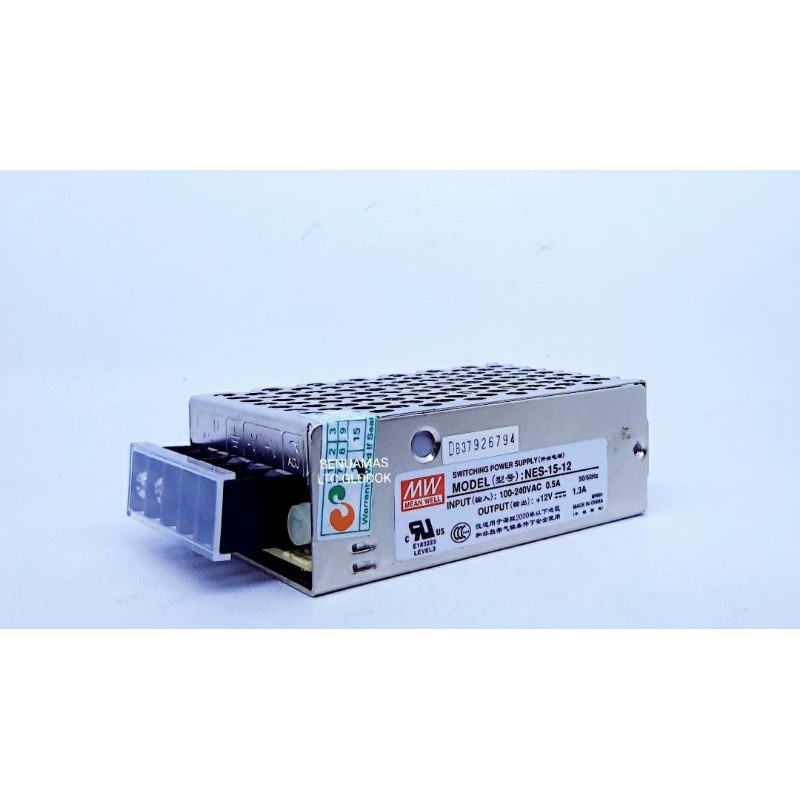 Meanwell Transformer NES-15-12 15watt 12volt | Shopee Malaysia