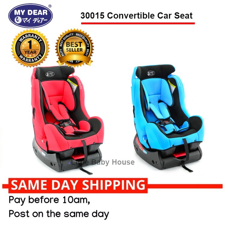 READY STOCK 》 My Dear 30015 Convertible Car Seat 1 Year Warranty