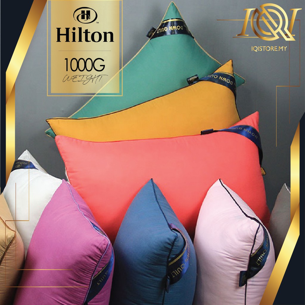 Hilton hotel pillows uk best sale