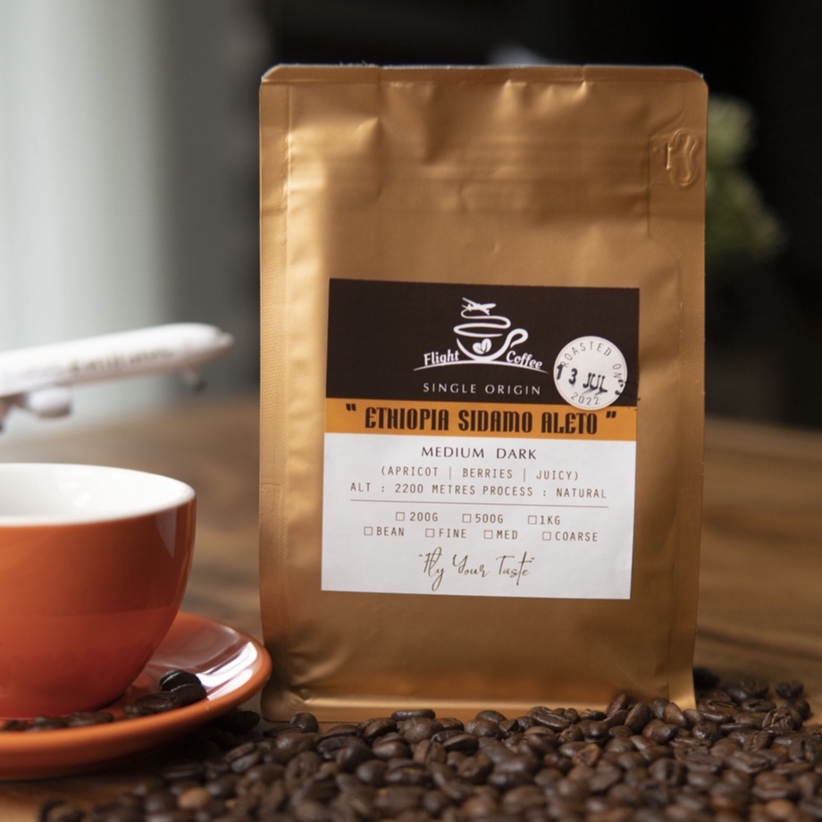 ETHIOPIA SIDAMO ALETO Single Origin100 Arabica Grade 1 Roasted Coffee Bean Shopee Malaysia