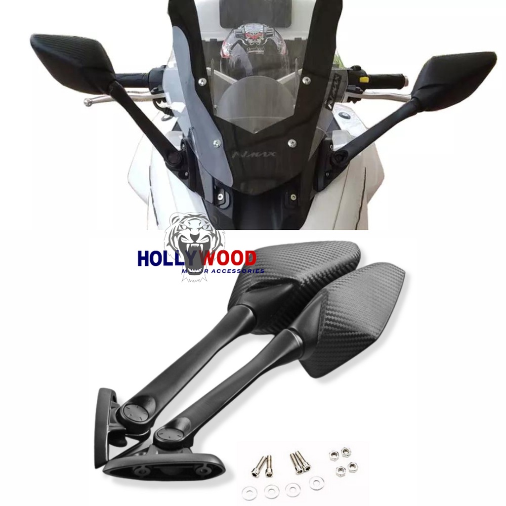 YAMAHA NMAX V1 SIDE MIRROR BRACKET MODIFY FRONT FAIRING ADJUSTABLE