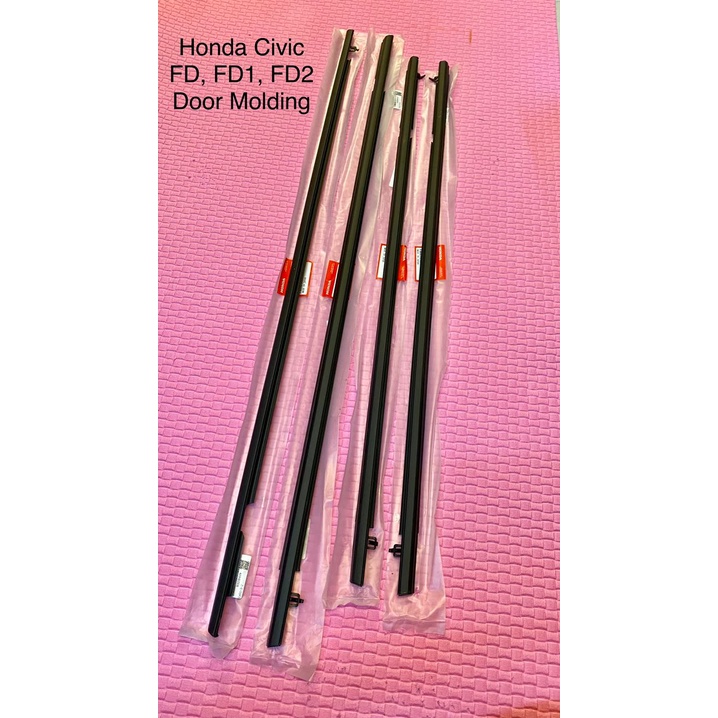 Civic FD getah pintu door molding glass lining weatherstrip FD1 FD2