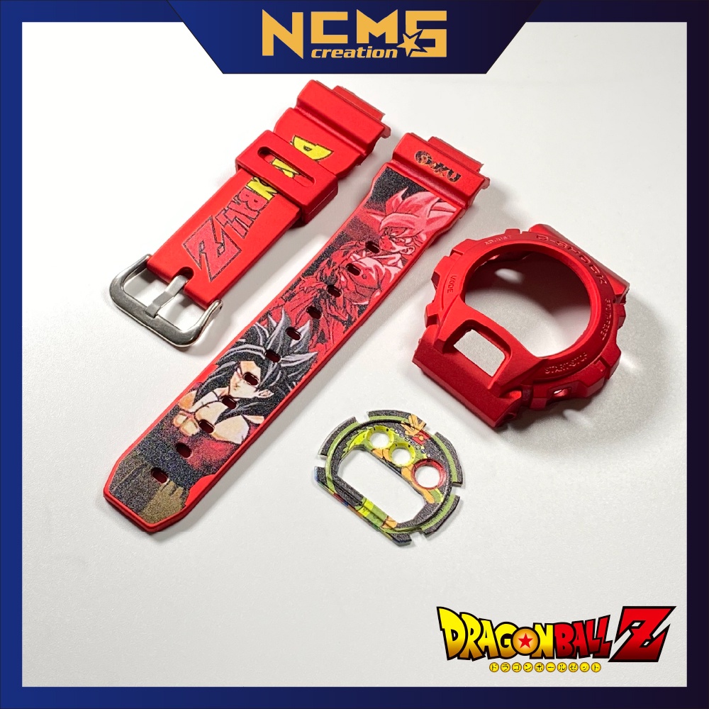 NCMS Bnb DW6900 Tali Jam G Shock DW6900 G Shock Strap Dragon Ball