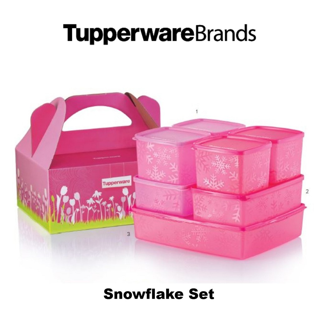 Tupperware Snowflake Set | Shopee Malaysia