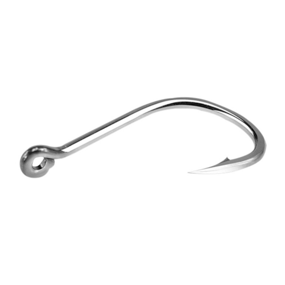 100 pcs Fish Hook Carbon Steel Fish Bait Fishing Hooks Durable Head Fishing  tackle Mata Kail Mata Pancing Ikan Mancing