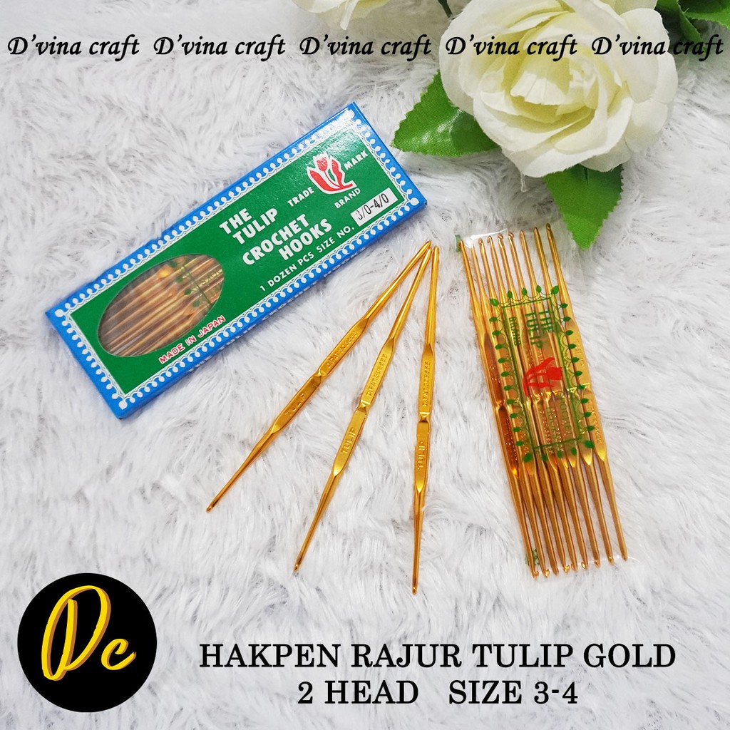 Tulip GOLD Knitting HAKPEN, TULIP GOLD Knitting Needles, TULIP CROCHET
