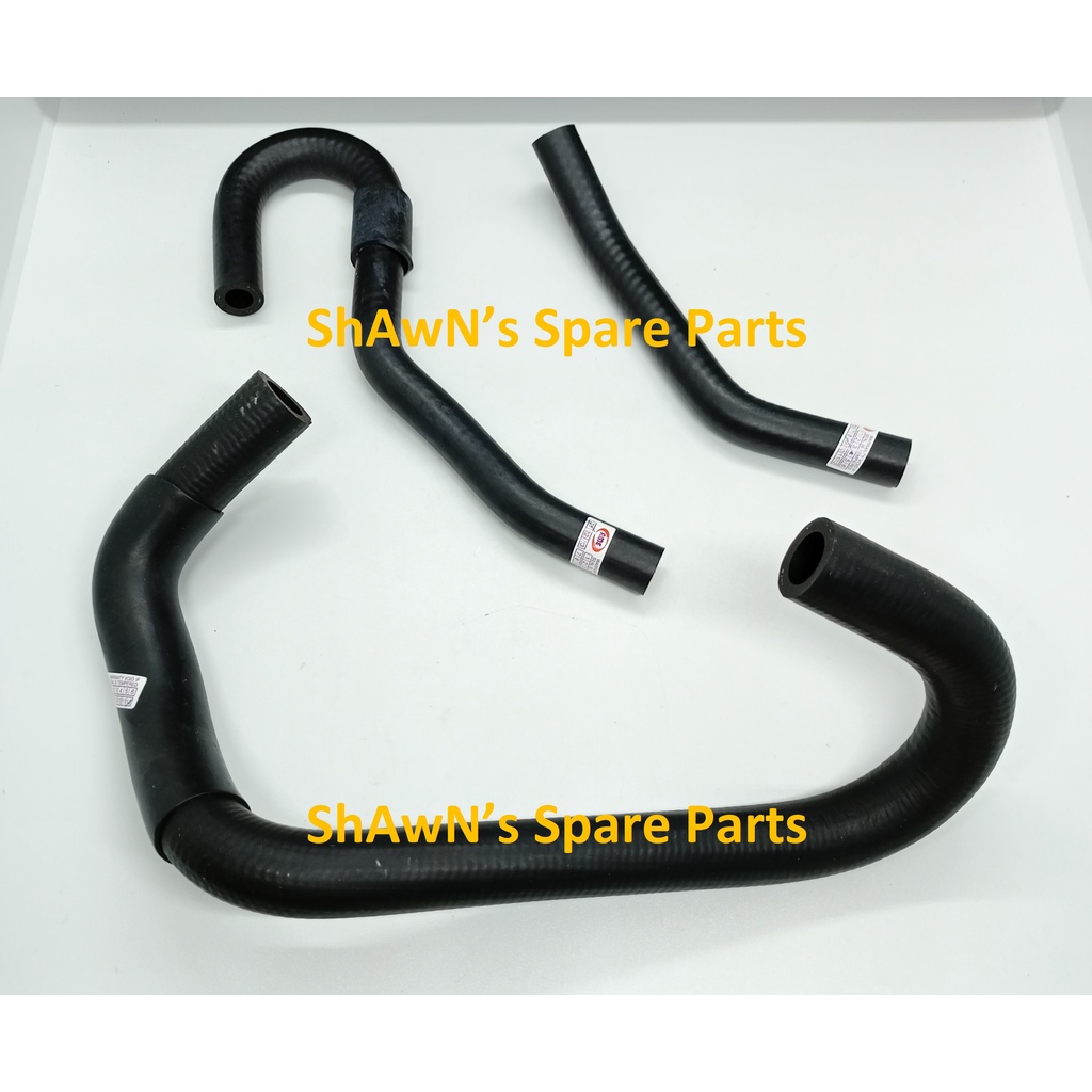 (3pcs) OEM Perodua Kelisa / Kenari Power Steering Rubber Hose Set