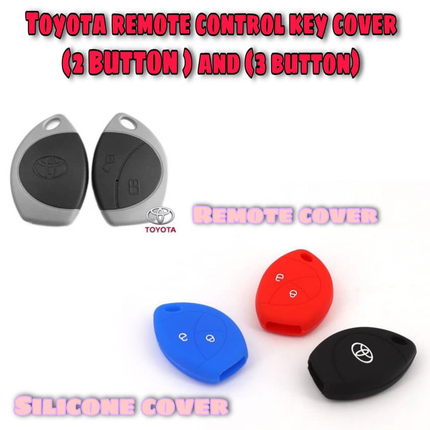 TOYOTA HILUX AND TOYOTA VIOS / INNOVA CAR REMOTE CONTROL KEY COVER CASE ...