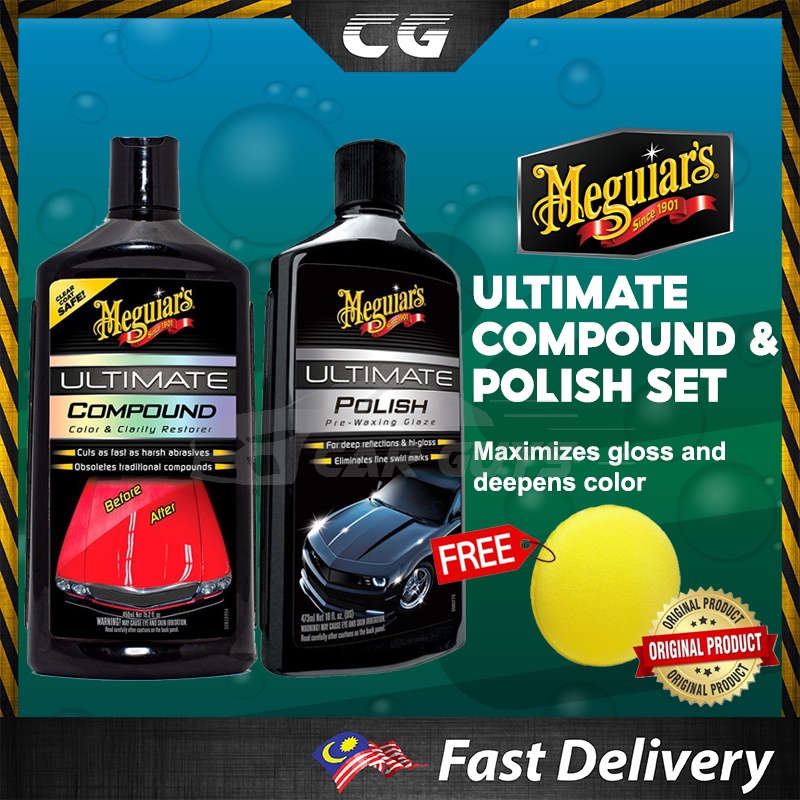 Meguiar's Ultimate Compound & Polish Set Ultimate Compound + Ultimate