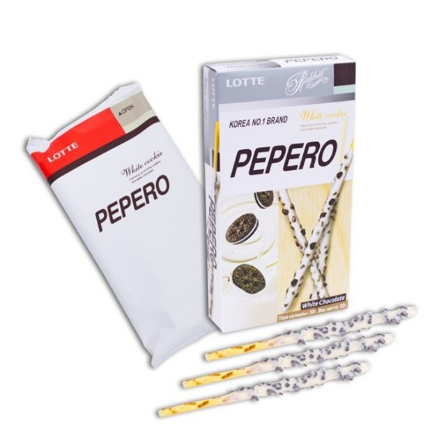 (ReadyStock Lotte Pepero Chocolate White Cookies Oreo Biscuit Sticks ...