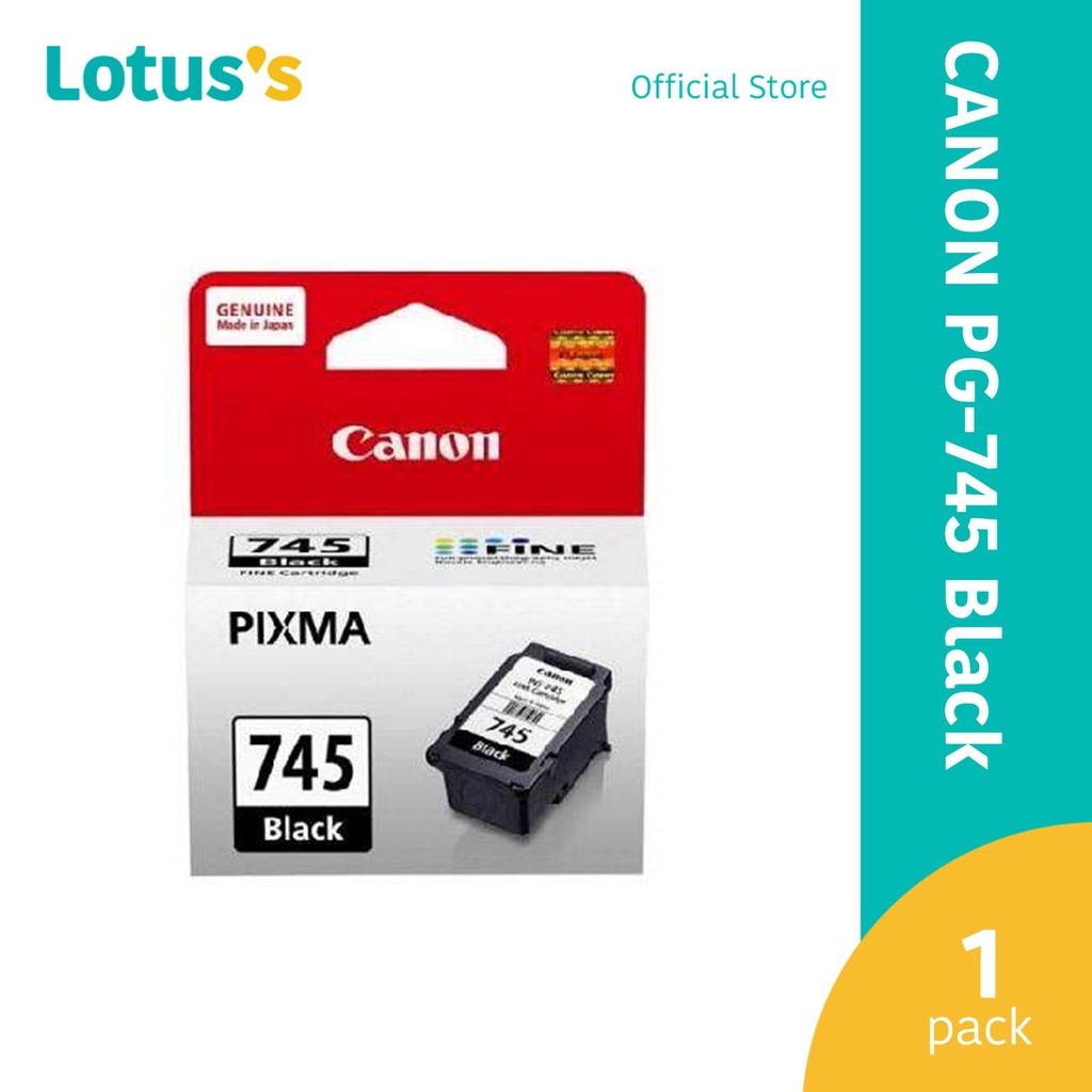 Canon Pg-745 Black Ink Cartridge (8Ml) | Shopee Malaysia