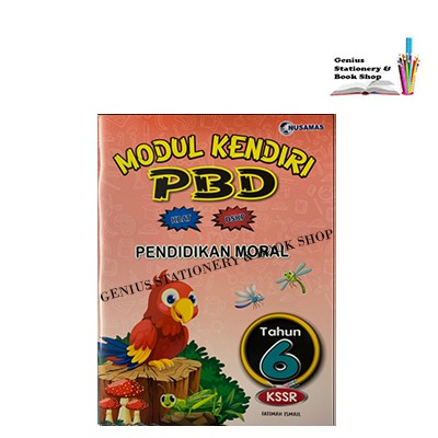 BUKU LATIHAN MODUL KENDIRI PBD PENDIDIKAN MORAL TAHUN 6 | Shopee Malaysia