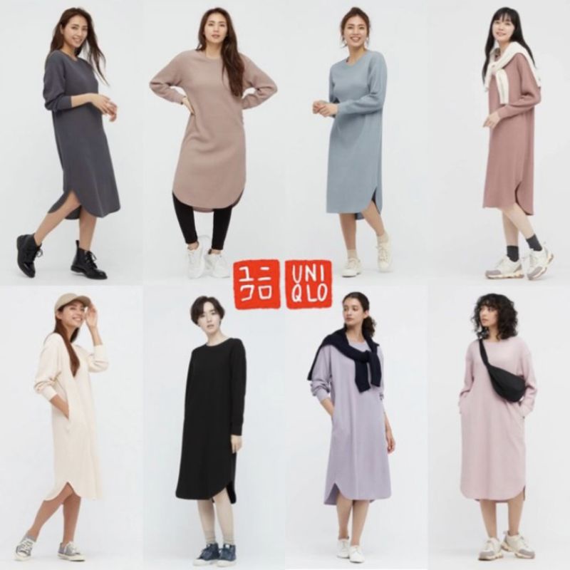 Waffle dress outlet uniqlo