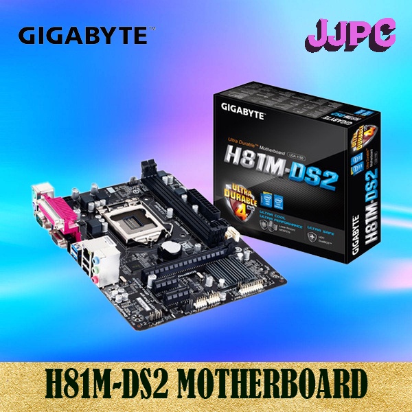 GIGABYTE H81MDS2 MOTHERBOARD (Socket LGA 1150) 4TH GEN Shopee Malaysia