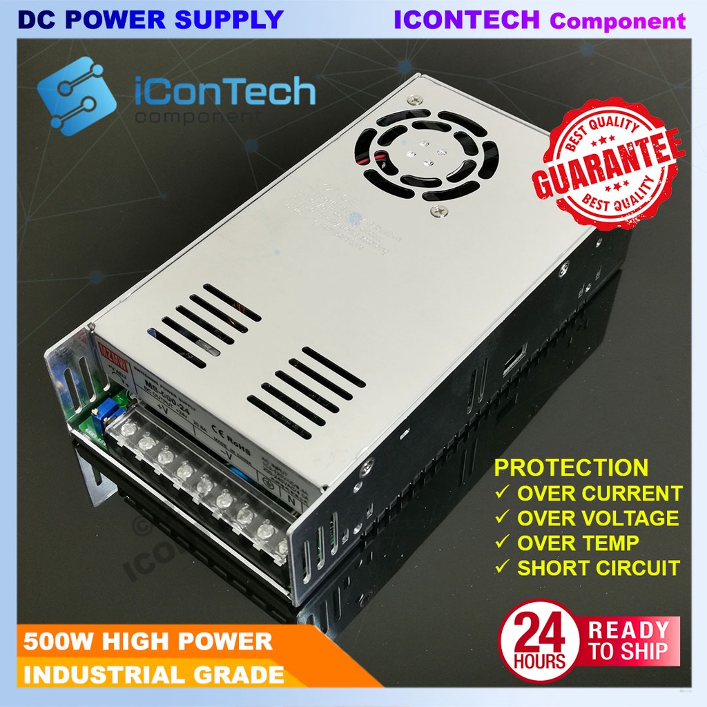Switching Power Supply 500W DC Power Supply AC TO DC HIGH POWER 500W ...
