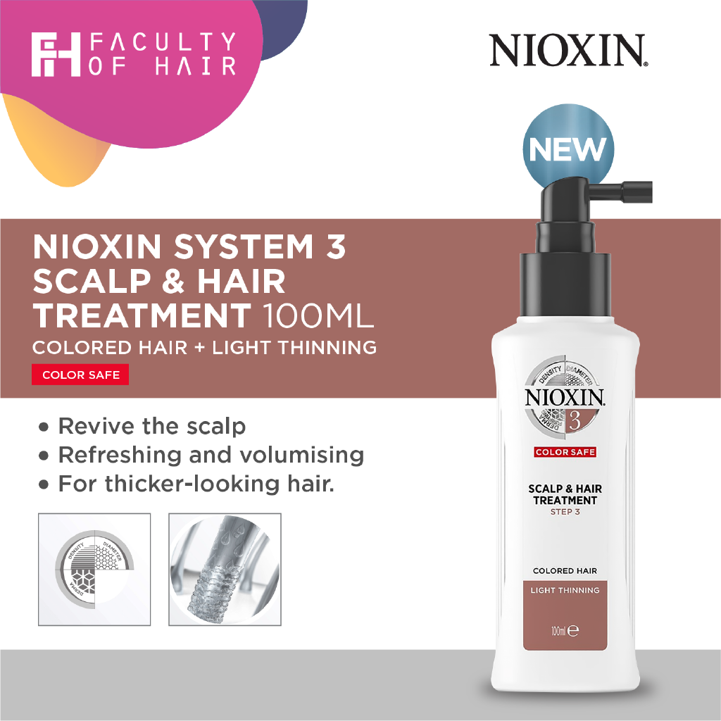 Nioxin System 3 Scalp & Hair Treatment (100ml) Shopee Malaysia