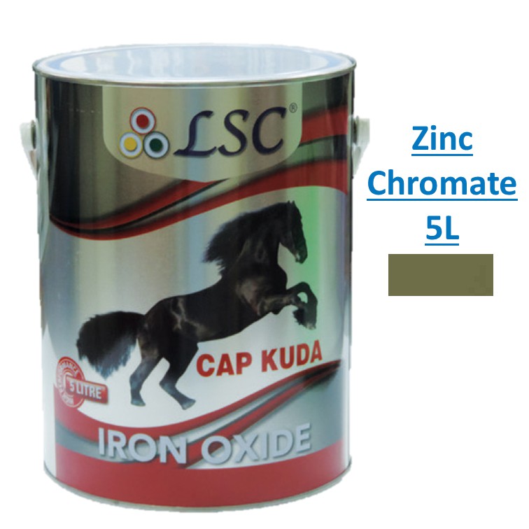 LSC Anti Corrosive Zinc Chromate Primer Paint 5L Shopee Malaysia