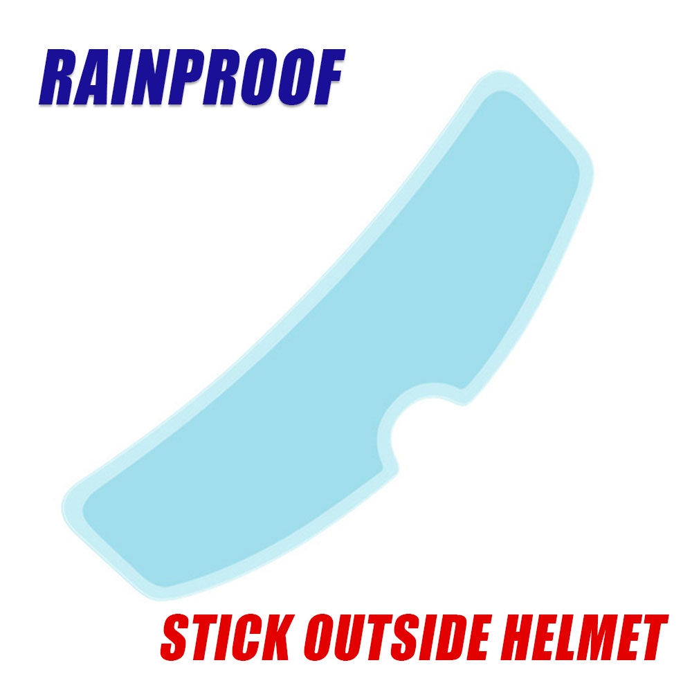Universal Motorcycle Helmet Anti Fog Film Rainproof Long Lasting Nano