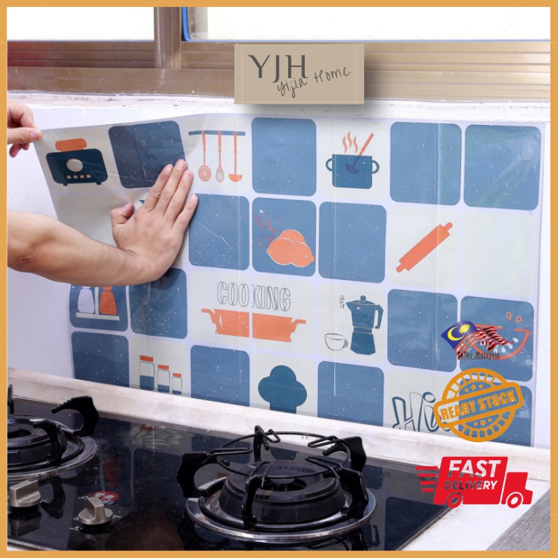 YJH.Premium Mosaic Self Adhesive Cute Wallpaper Sticker Waterproof ...