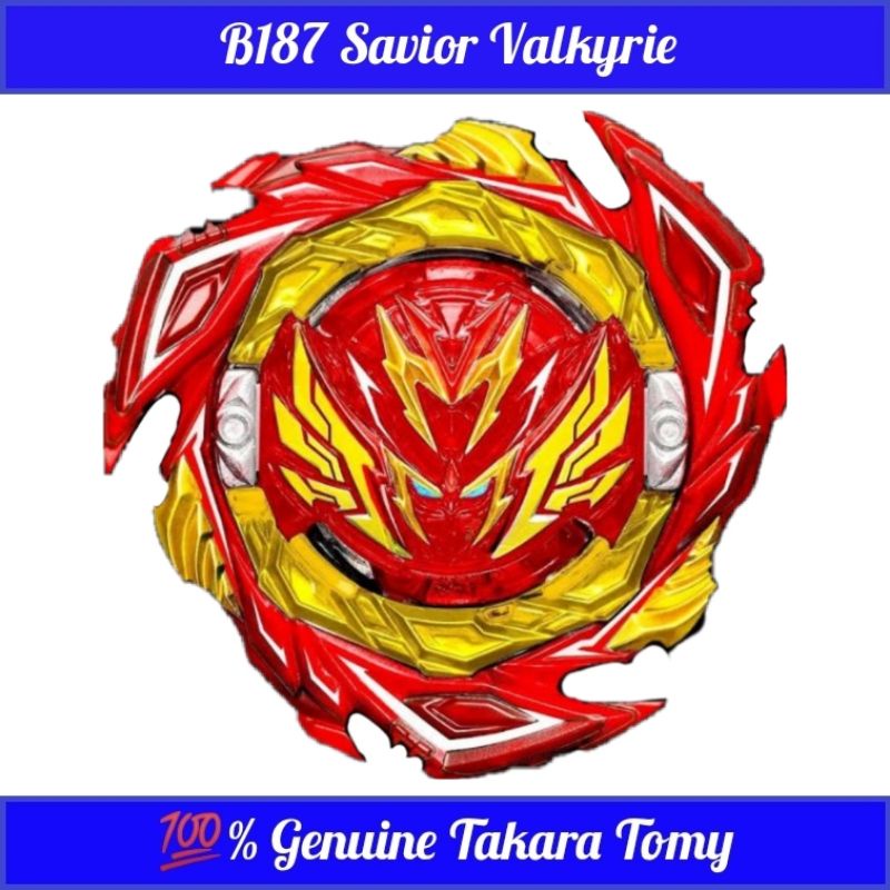 RED SAVIOR VALKYRIE PROTOTYPE (BEYBLADE BURST APP) 