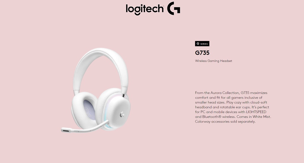 Logitech G735 Wireless Gaming Headset | Shopee Malaysia