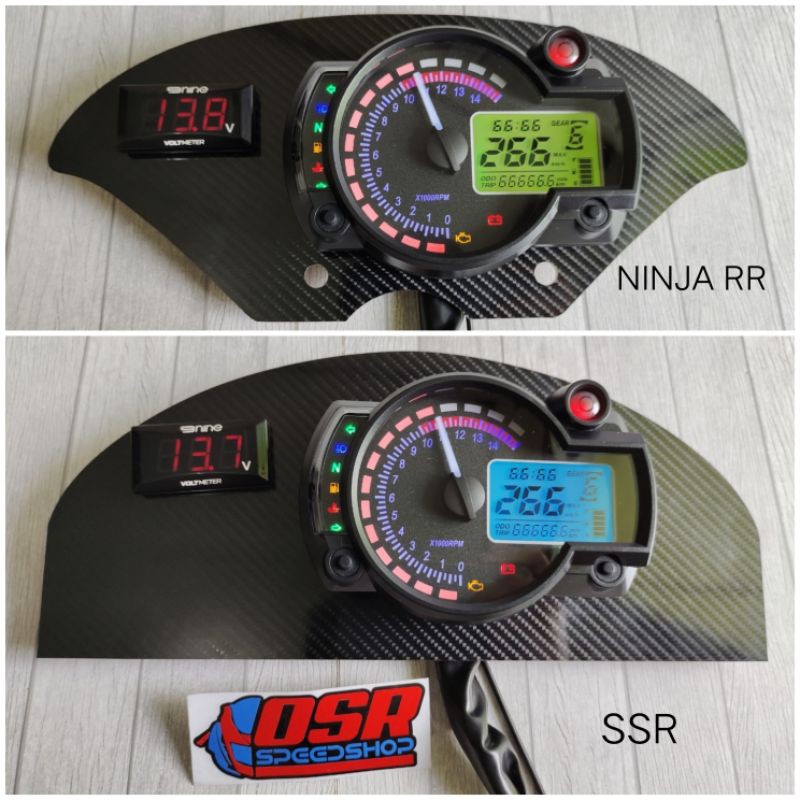 Speedometer speedo koso rx2n pnp Socket ori ninja r rr ssr Shopee