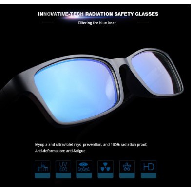 (Original) Anti-Radiation and Anti-Blue Laser Glasses SR-033AR | Shopee ...
