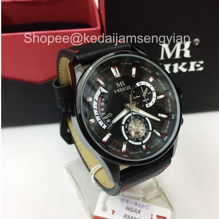 100% Original Mike Men Classic Minimalist Watch Stainless Steel Mineral ...