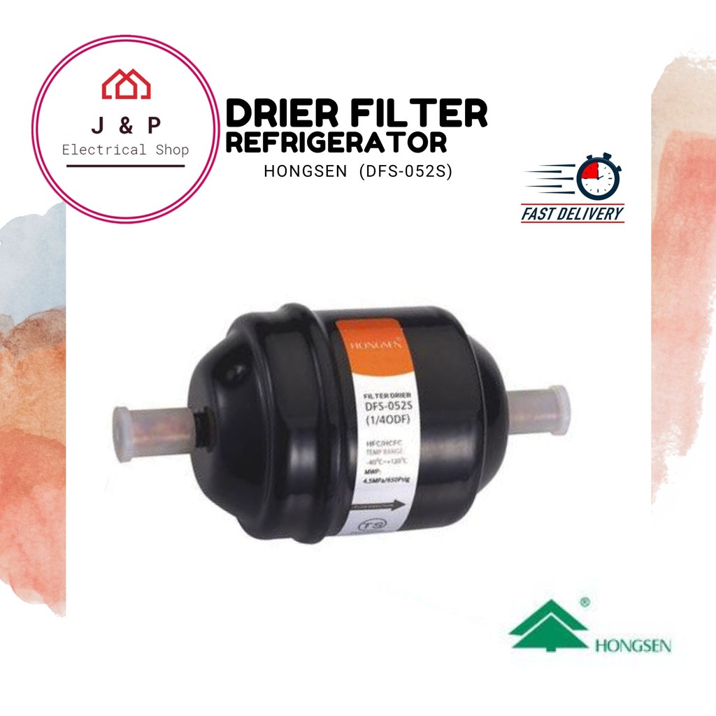Drier Filter Refrigerator ( DFS-052s) (1/4 SAE) (READY STOCK) | Shopee ...