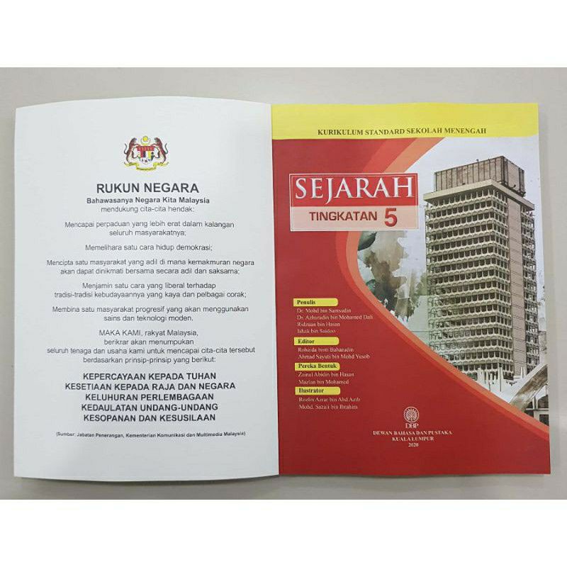 Buku Teks : Sejarah Tingkatan 5 KSSM (2021) | Shopee Malaysia
