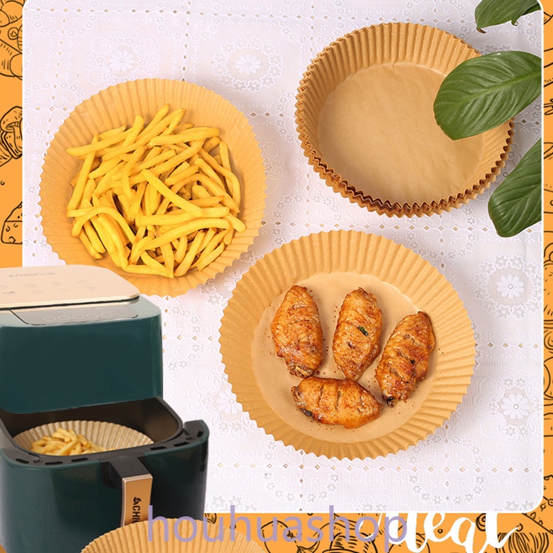 Air Fryer Parchment Paper Liners Non-Stick Disposable Paper Tray ...