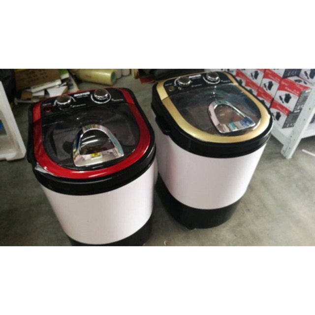 4KG Mini Washing Machine portable washing machine mesin basuh Shopee