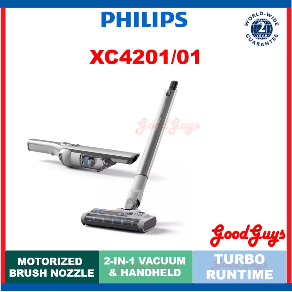 Philips XC4201/01 4000 Series Cordless Stick Vacuum Cleaner (XC4201