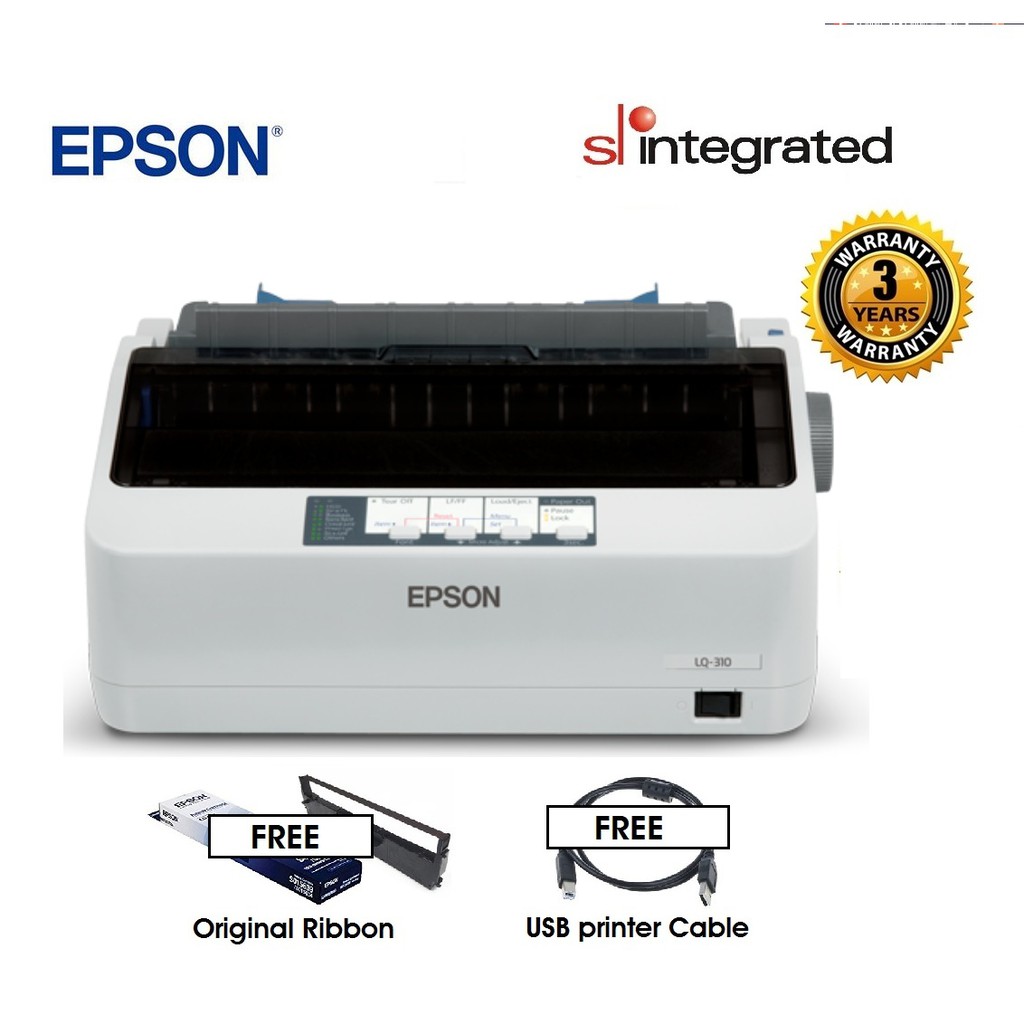 Epson LQ310 Dot Matrix Printer Shopee Malaysia