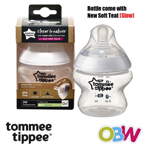 Single tommee tippee store bottle