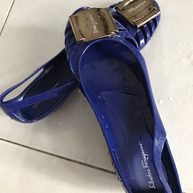 salvatore ferragamo jelly shoes