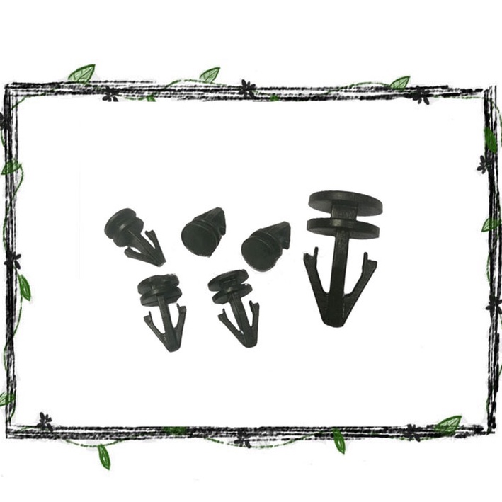 ORIGINAL PERODUA ALZA/AXIA/BEEZA BUMPER CLIP/BUMPER SKIRTING FENDER