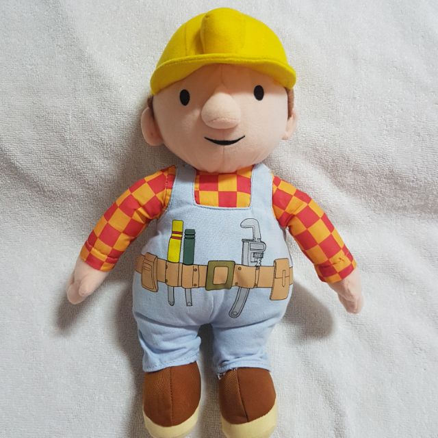 Bob the sale builder stuffed doll