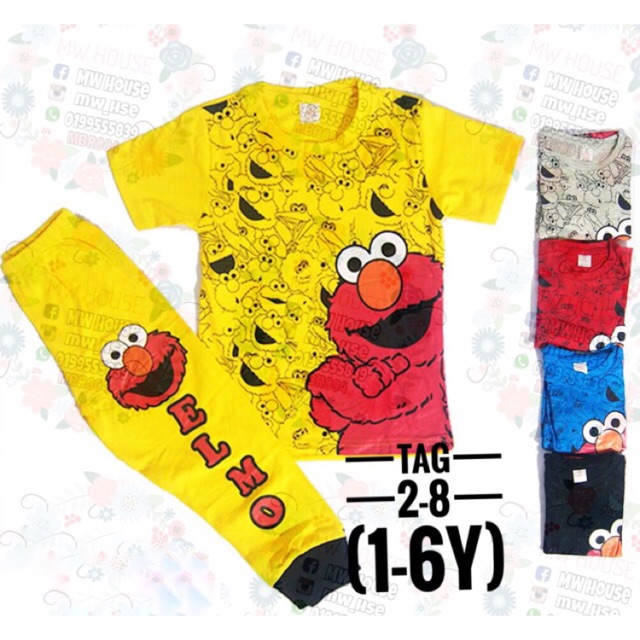 💥FREE SHIPPING‼️when buy 3-💥Elmo & friends | Shopee Malaysia