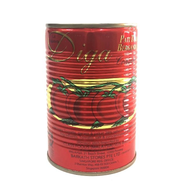 DIGA Tomato Puree 400GM | Shopee Malaysia