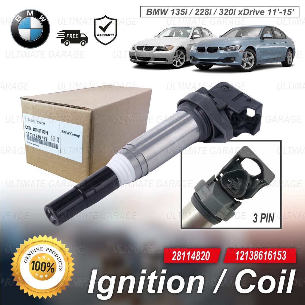 Original Ignition Plug Coil Koil BMW E90 F30 F10 F02 N20 135i 228i 320i
