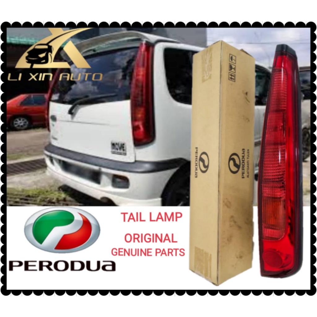 PERODUA KENARI AEROSPORT ORIGINAL TAIL LAMP ( GENUINE PARTS ) ORIGINAL
