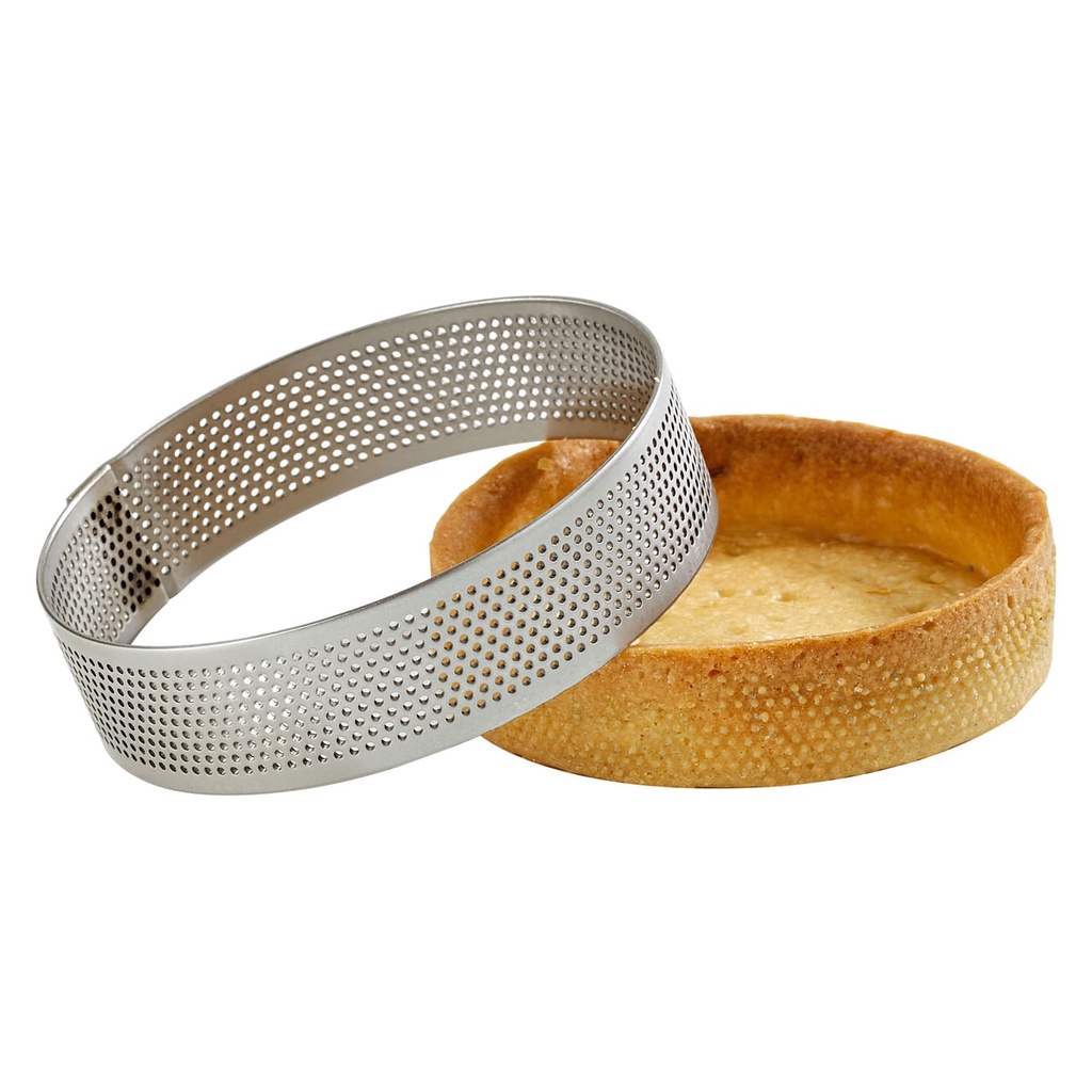 6cm/7cm/8cm Stainless Steel Round Lemon Meringue Tart Ring/Dessert Tart