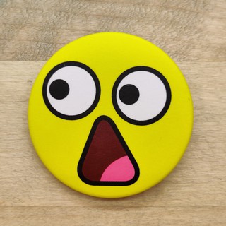 Cursed Emoji Button Pinback Badge Meme 45 mm