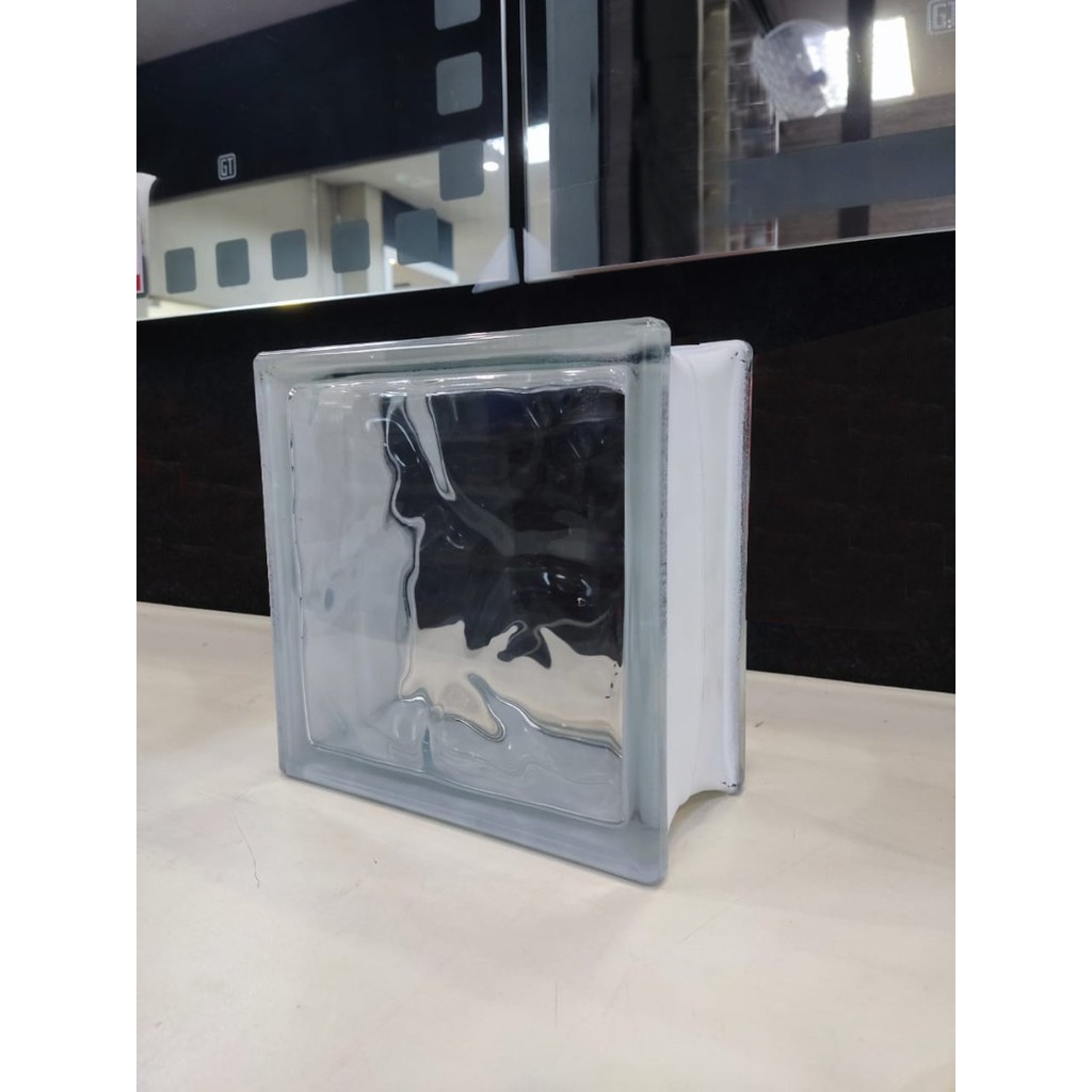 BMS READY STOCK 190X190X95MM Glass Box|Glass Block Wall Renovation ...