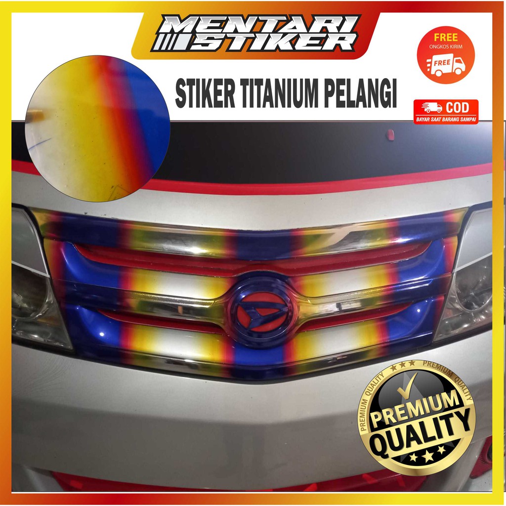 Titanium MOTIF JDM STICKER 120X30CM | Shopee Malaysia