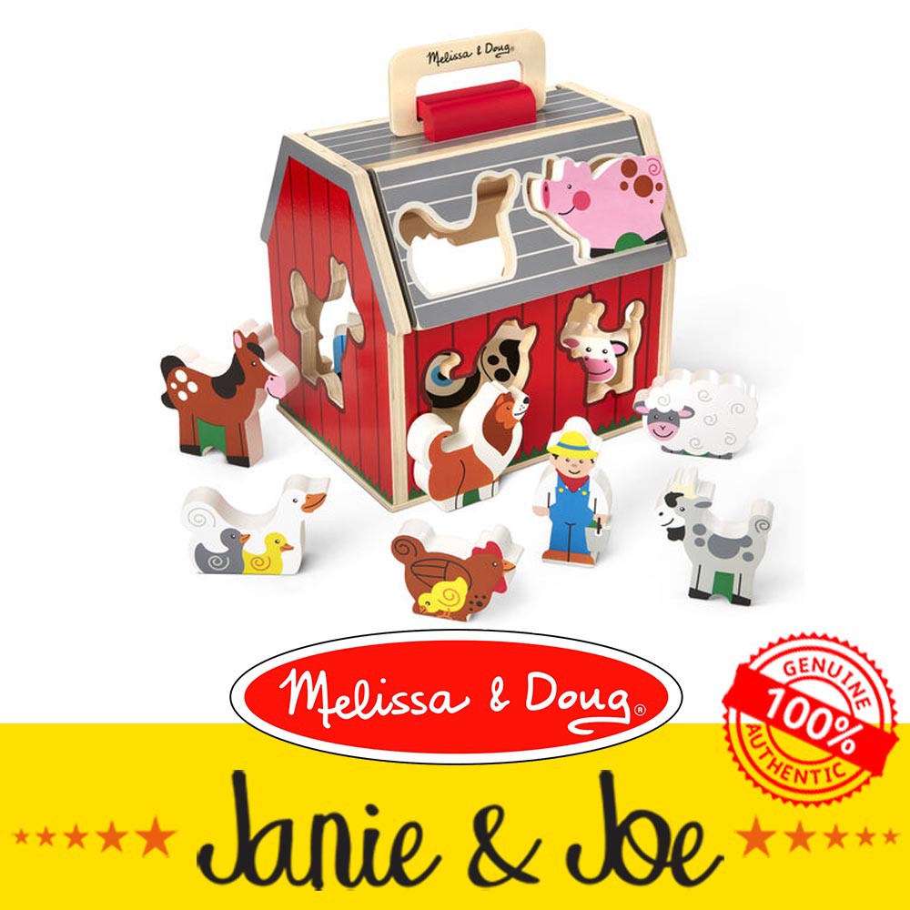 Melissa and doug take along sorting barn deals