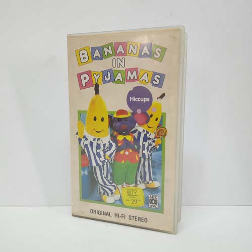 BANANAS IN PAJAMAS HICCUPS Preloved / Used Video Tape Shopee Malaysia